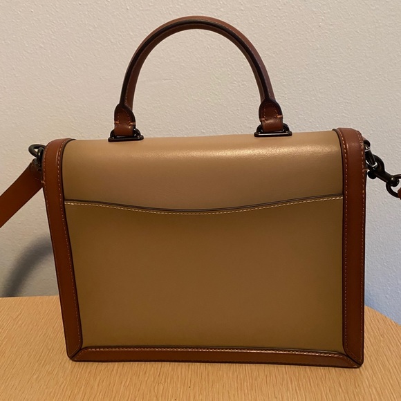 Coach Hutton Colorblock top handle bag - Picture 5 of 6